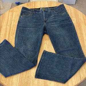 Democracy Flared Blue Denim Jeans 16